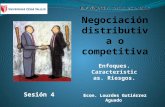 Sesión 4 - Negociación distributiva