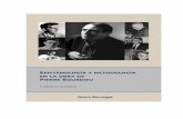 Epistemología y metodología en la obra de Pierre BOurdieu - Baranger, D.