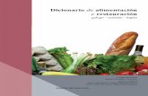 Dicionario de Alimentacion e Restauracion SXPL 2013
