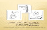 Exposición Enfoques II Capitalismo, socialismo y democracia