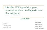 Interfaz USB Generica Para Comunicacion Con Dispositivos Electronicos