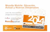 "MoodleMobile:situaciónactualynuevosdesarrollos" - Jordi Vila