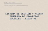 Sistema de Gestión y Alerta Temprana de Proyectos Sociales (SIGAT-PS)