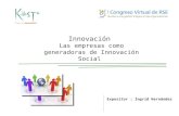 Innovación: Las empresas como generadoras de innovación social