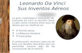 Leonardo da vinci y sus inventos aéreos