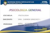 Psicologia general IV