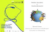 Redes Sociales y  Geolocalizacion. XIX Foro Universitario Juan Luis Vives. Bernat Comas.