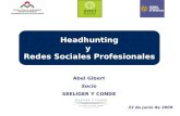 Headhunting y redes sociales profesionales