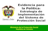 Implementación del sistema de la protección social
