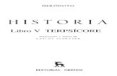Heródoto - Historia - Libro V TERPSÍCORE