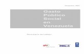 Estudio Del Gasto Social de Estado Venezolano