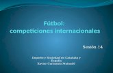 12200301 sesión 14 fútbol competiciones internacionales