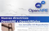 Taller OpenAIRE y OpenAIREplus - 5as Jornadas OS-Repositorios. Bilbao 2012