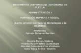 FORMACION HUMANA Y SOCIAL AFECTACION DE TECNOLOGIAS A LA SOCIEDAD