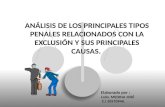 PRINCIPALES TIPOS PENALES