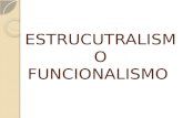 Estructuralismo y funcionalismo
