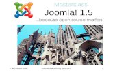 Masterclass de Joomla! 1.5