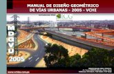Manual diseño geometrico para Zonas Urbanas UCVH Y ICG