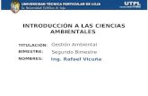 UTPL-INTRODUCCIÓN A LAS CIENCIAS AMBIENTALES-II BIMESTRE-(octubre 2012-febrero 2013)