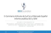 SEOGuardian - E-Commerce Artículos de Surf - Informe SEO y SEM