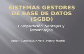 Sistemas gestores de base de datos (sgbd)