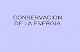 Diapositiva De Conservacion De Energia
