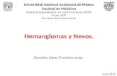 Dermatología - Hemangiomas y Nevos