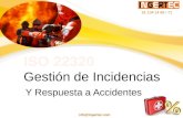Iso 22320 Gestión de Incidencias y Recuperación de Incidentes