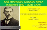Francisco Salgado Ayala (1880-1970). Pablo Guaña
