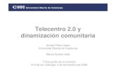 Telecentro 2.0 y dinamización comunitaria