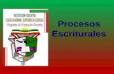 Procesos Escriturales