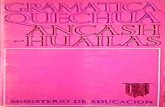 Gramática Quechua Áncash