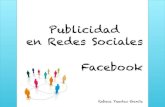 Publicidad en redes sociales (facebook)