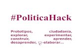 #PolíticaHack primera sesión 14 diciembre 2013