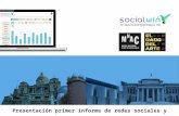 Presentación Informe Redes Sociales y Museos #socialmuseu