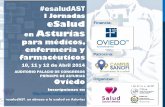 I Jornadas esalud en Asturias. 10, 11 y 12 de Abril 2014 en Oviedo