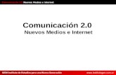 Comunicación 2.0 e Internet