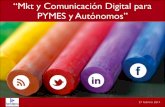Marketing y Comunicación Digital para Pymes y autónomos