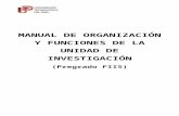 Manual de Funciones y Procesos de la Unidad de Investigación de la FIIS UTP