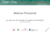Marca Personal - Open Day SmmUS