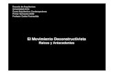 Presentationclase Deconstructivismo