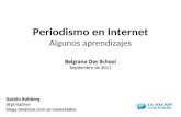 Redes sociales y periodismo Belgrano Day School