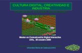 cultura digital y creatividad: participación, innovación, precarización