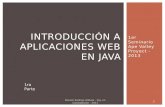 Introdución a aplicaciones web en java