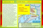 BARCELONA 71 - CIUTAT VELLA 1 - DISTRICTE MUNICIPAL