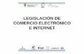 Legislación de Comercio Electrónico e Internet. Rodriguez y Cavelier