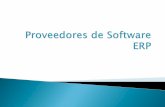 Proveedores de Software ERP