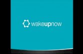 Presentación de WakeUpNow en Español