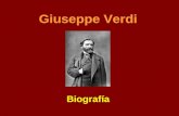 Giuseppe Verdi Biografia