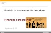 Inforges consultores servicios financieros   corporate 2011
